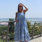 BLUE GARDEN DRESS