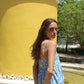 BLUE GARDEN DRESS